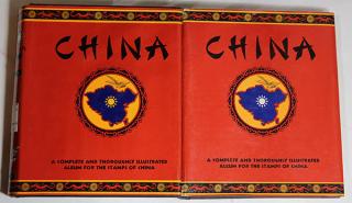 Appraisal: lot of Two volume China collection in Minkus albums lot