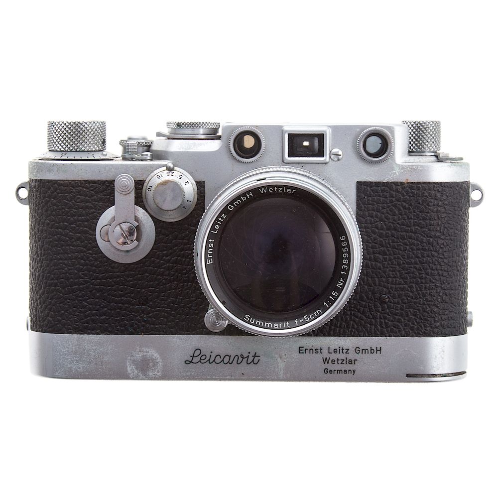 Appraisal: Leica III f Camera and Summarit Lens dated serial with