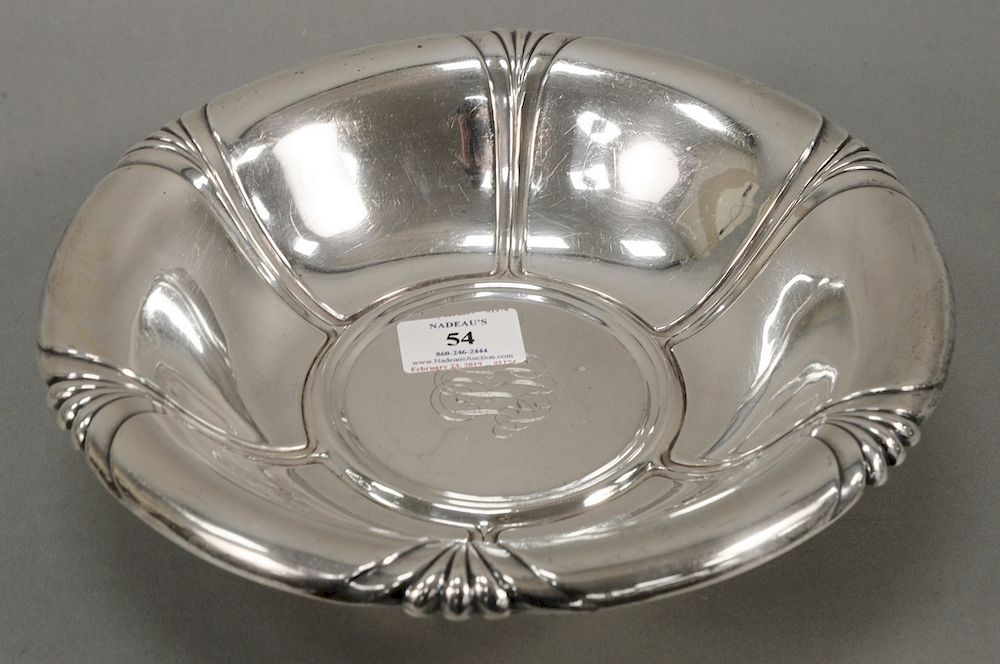 Appraisal: Gorham sterling silver footed bowl ht in dia in t