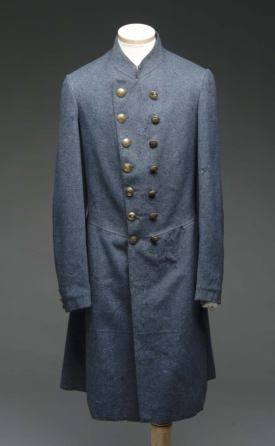 Appraisal: HISTORIC AND IMPORTANT CONFEDERATE ENLISTED MAN S UNIFORM FROCK COAT