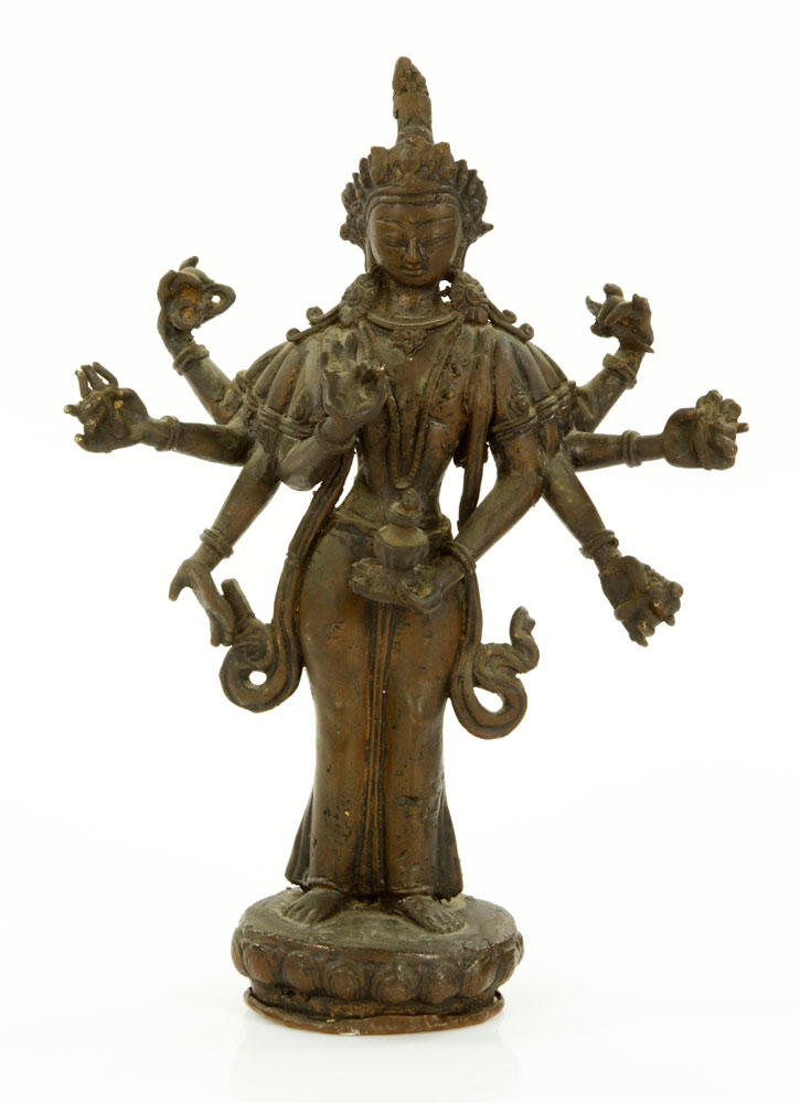 Appraisal: - th th C Tibetan Bronze Figure th th century