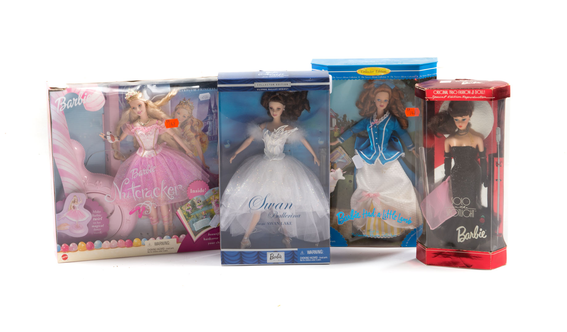 Appraisal: Assorted Barbie collectible dolls