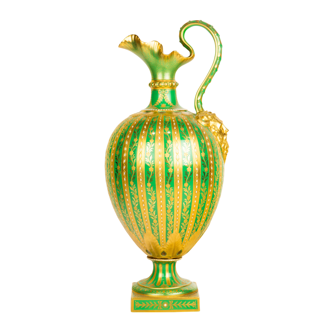 Appraisal: A ROYAL CROWN DERBY ENAMELED PORCELAIN EWER RETAILED BY TIFFANY