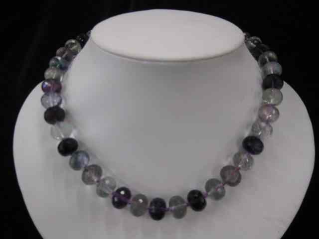 Appraisal: Tourmaline Necklace faceted gems in various colors totaling over carats