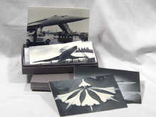 Appraisal: Two boxes of Concorde greeting cards cards in each with