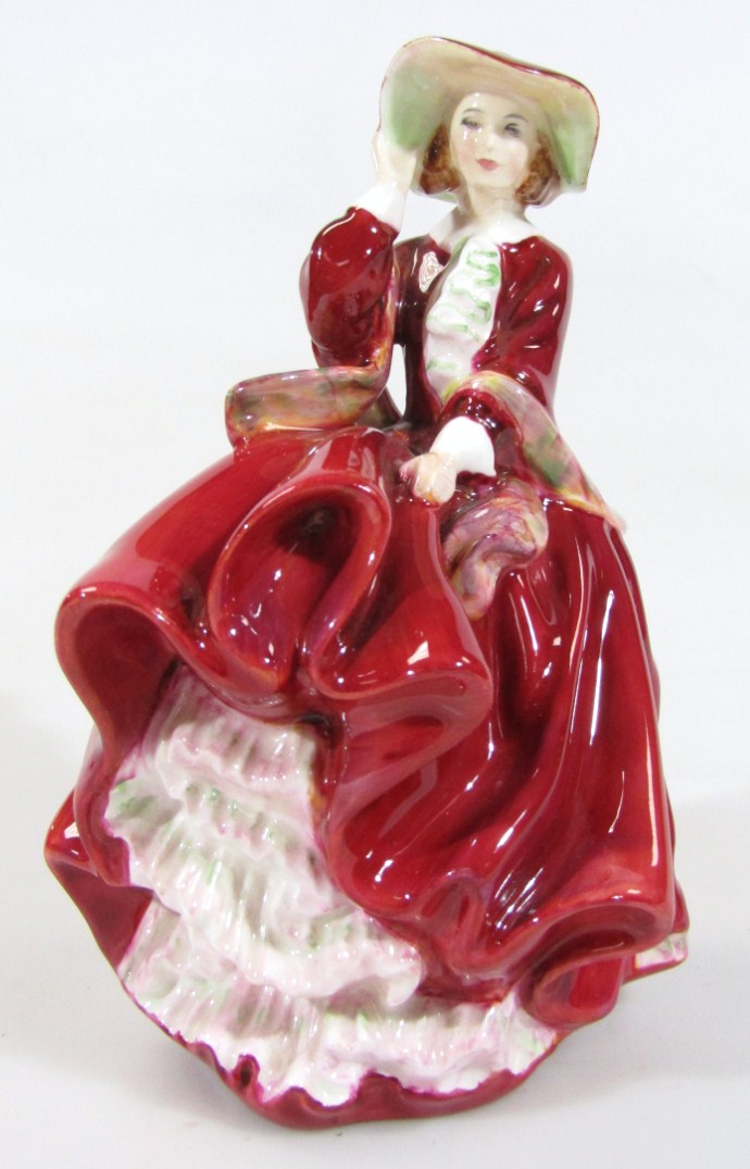 Appraisal: A Royal Doulton figure Top O'The Hill HN printed marks