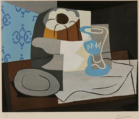 Appraisal: Pablo Picasso Spanish - Nature Morte la Charlotte Offset lithograph