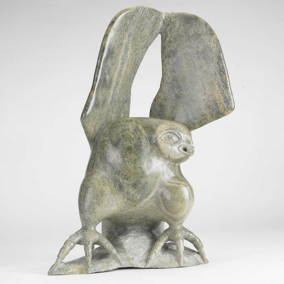 Appraisal: SHORTY KILLIKTEE - E - Cape Dorset BIRD WITH UPSWEPT