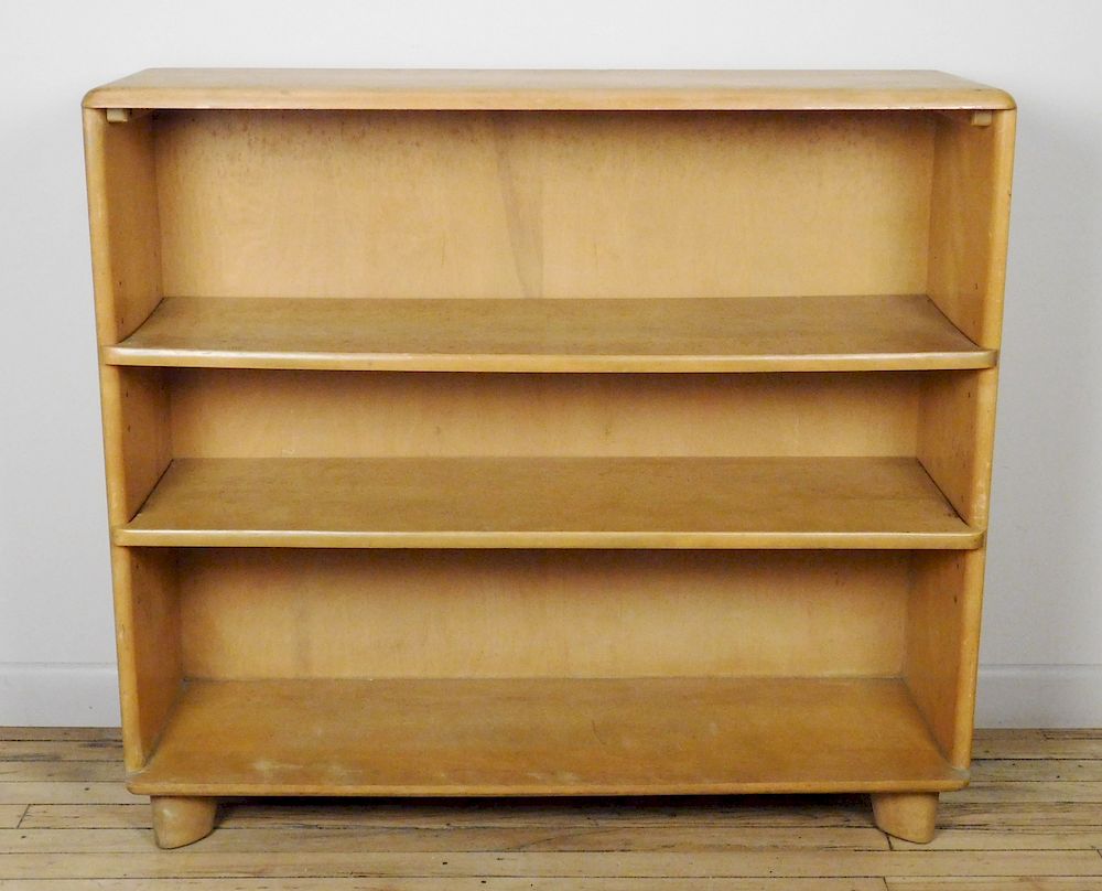 Appraisal: Heywood Wakefield bookshelf Heywood Wakefield bookshelf finish as is x