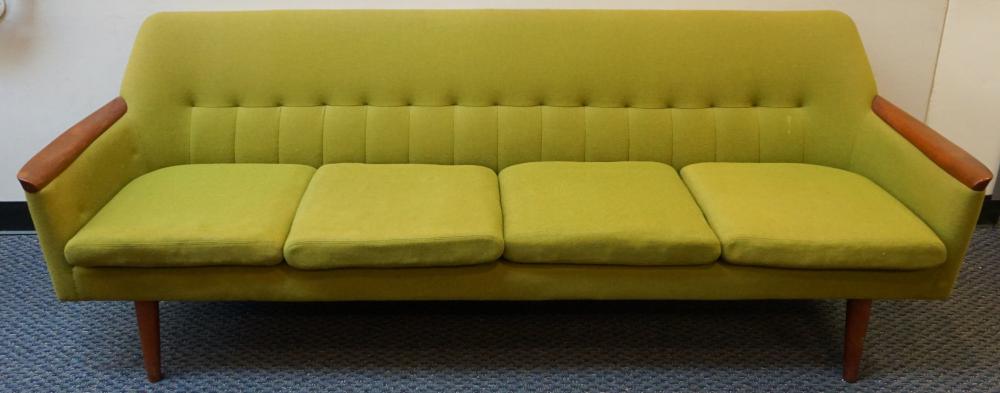 Appraisal: OSCAR LANGLO FOR P I LIMGLOS STYLE MID-CENTURY MODERN UPHOLSTERED