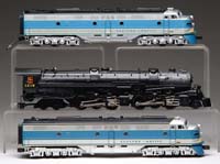 Appraisal: LIONEL O GAUGE ARTICULATED LOCO AND -UNIT MTH DIESEL ELECTRIC