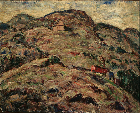 Appraisal: Ernest Lawson American - Abandoned Gold Mine Cripple Creek Signed