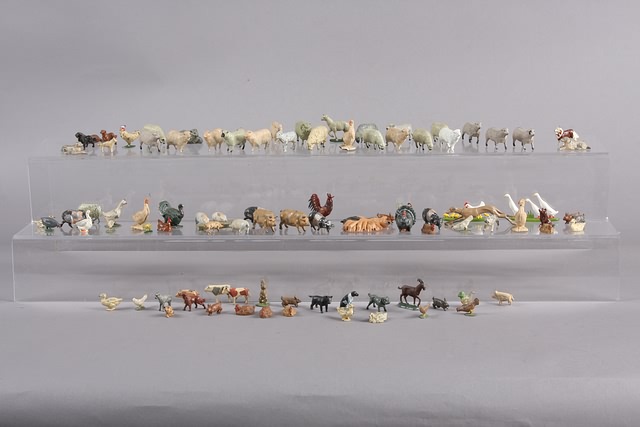 Appraisal: Lot of approximately assorted farm animals by Britains Johillco and