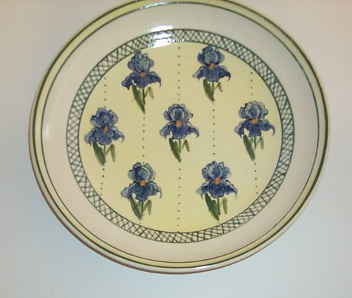 Appraisal: Wallpaper plater Ceramic on Ceramic Howell Karen x x inches