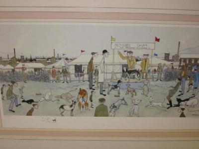 Appraisal: GEOFFREY WOOLSEY BIRKS The Dog Shaw reproduction in colours limited