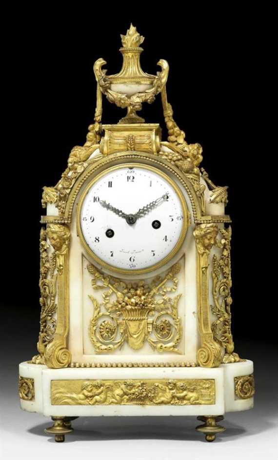 Appraisal: MANTEL CLOCK Louis XVI the dial signed JACOB A PARIS