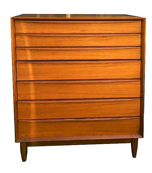 Appraisal: Mid-century modern Teak -drawer dresser made by Falster of Denmark