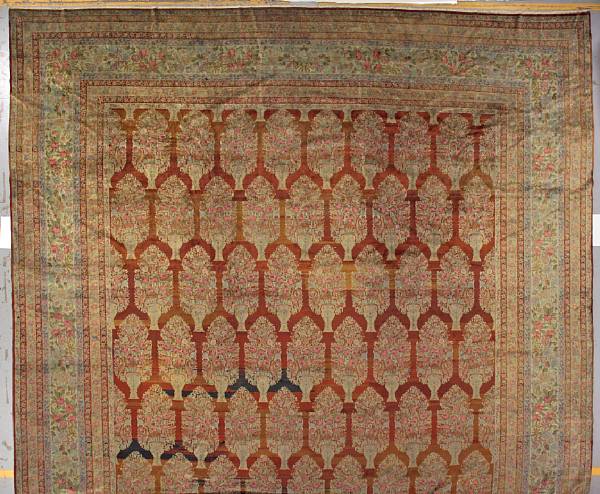 Appraisal: A Loristan carpet circa size approximately ft x ft in