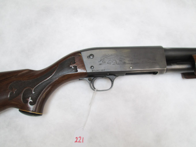 Appraisal: ITHACA MODEL FEATHERLIGHT SLIDE ACTION SHOTGUN gauge barrel including Poly-Choke