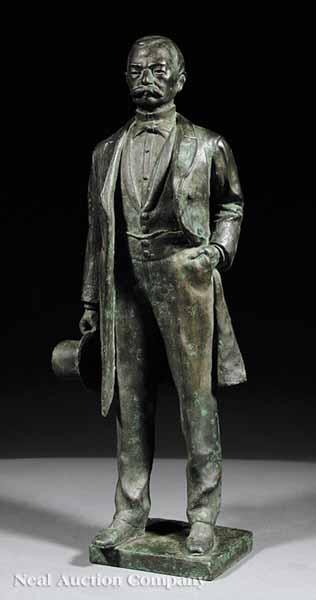 Appraisal: A French Bronze of a Standing Gentleman early th c