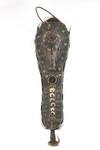 Appraisal: AFRICAN STAFF TOTEM - Elephant Head Mask possibly Bwa People