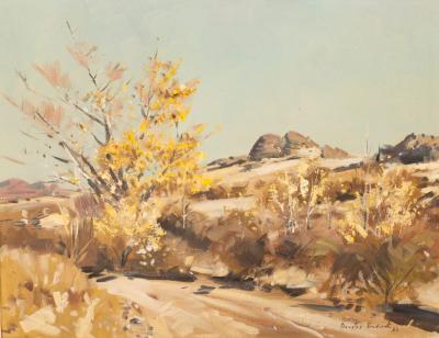 Appraisal: Douglas Badcock - The Road through Conroy's Gully near Alexandra