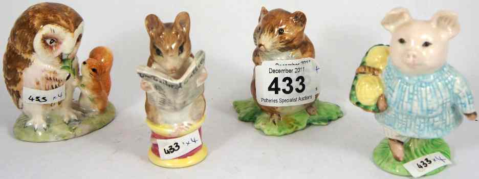 Appraisal: Beswick Beatrix Potter Figures Little Pig Robinson Tailor of Gloucester