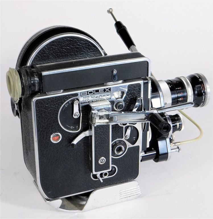 Appraisal: Bolex H mm Reflex Movie Camera Bolex H Reflex Movie