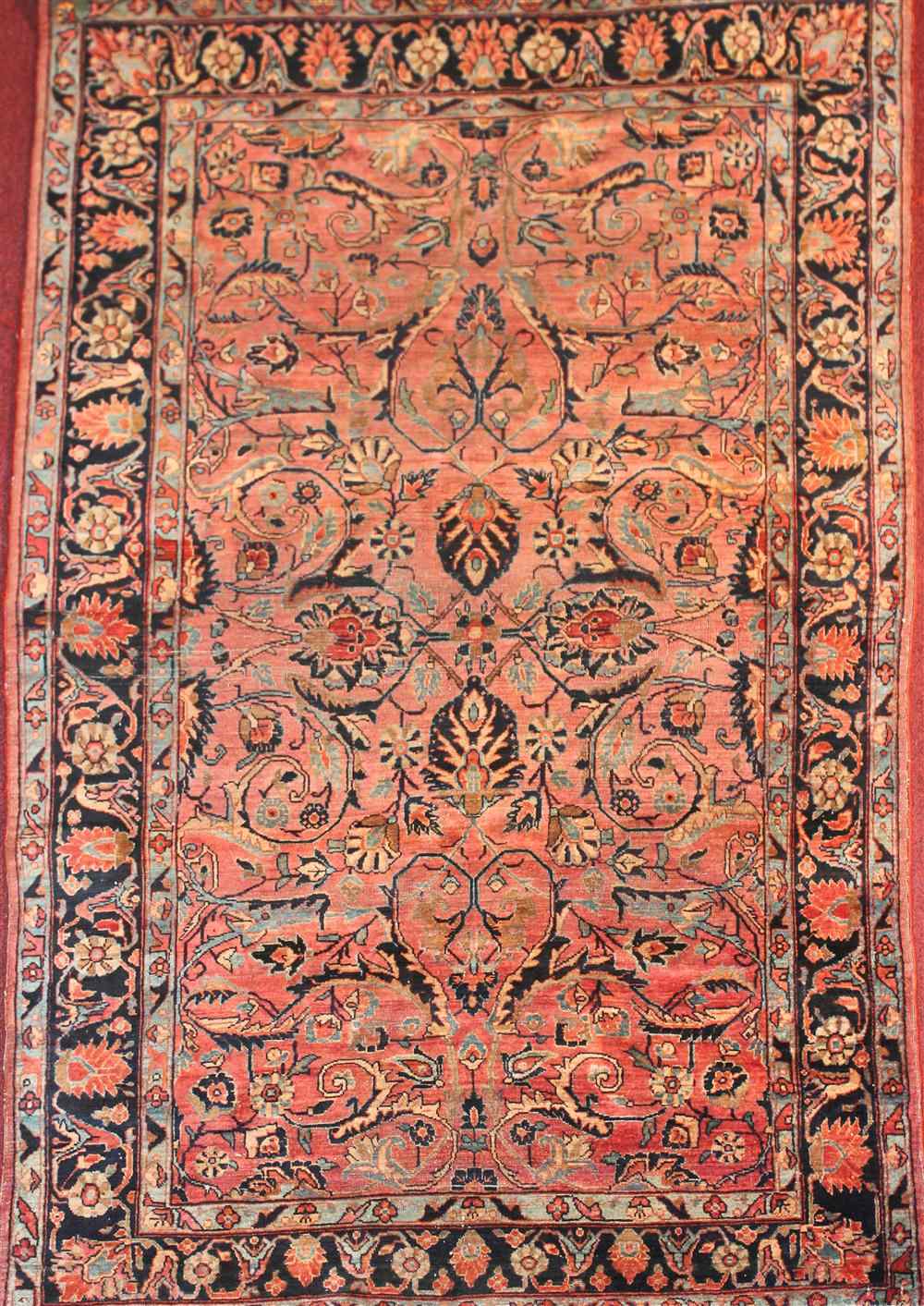 Appraisal: FARAHAN RUG approx ' '' x ' '' retail tag