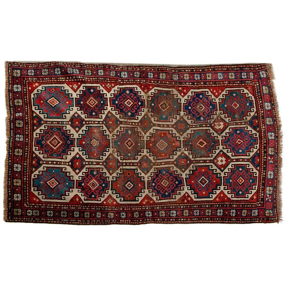 Appraisal: Early th century Turkish rug An early to mid th