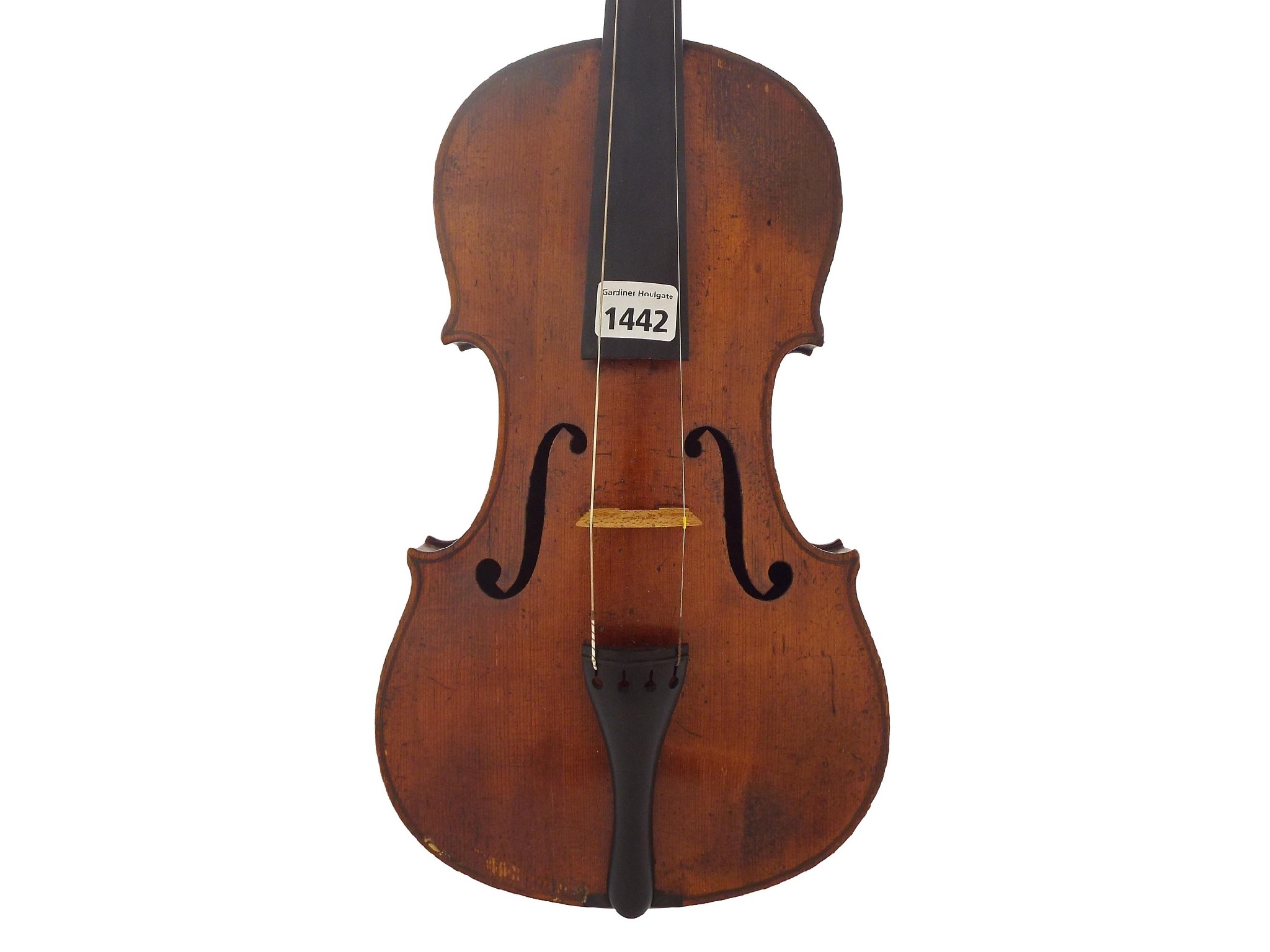 Appraisal: th century Italian violin of the Florentine School unlabelled the