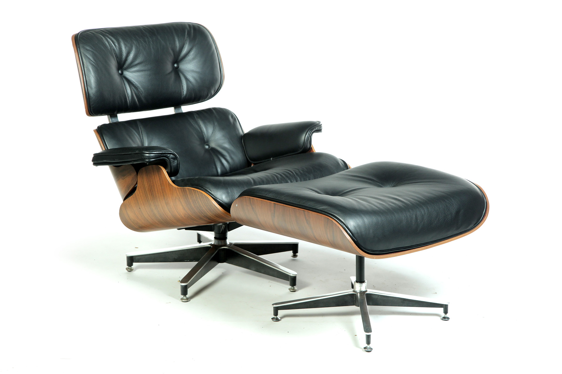 Appraisal: LOUNGE CHAIR AND OTTOMAN BY HERMAN MILLER DESIGNED BY CHARLES