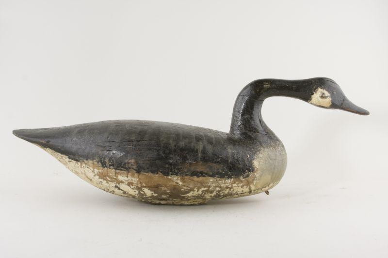 Appraisal: Canada Goose Decoy by Ira Hudson early production with tack