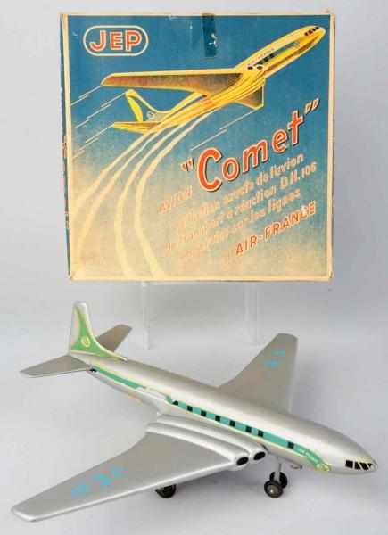 Appraisal: Tin Jep Comet Airplane Wind-Up Toy French Circa s Working