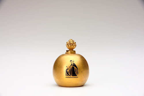 Appraisal: ARMAND RATEAU My Sin perfume bottle for Lanvin in gilded