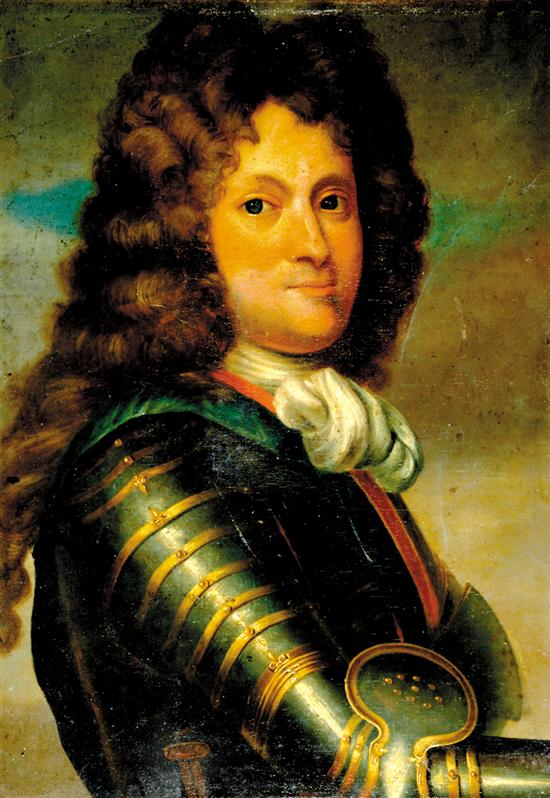 Appraisal: Continental school th th century PORTRAIT OF A CAVALIER oil