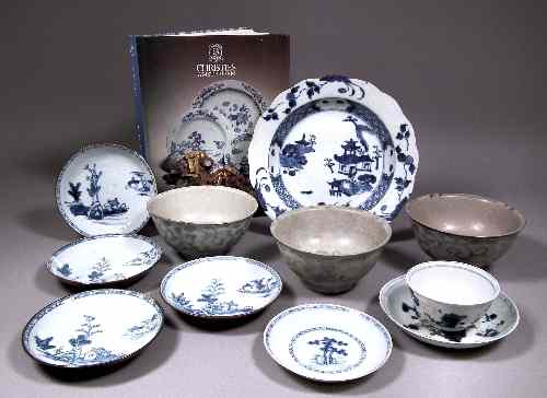 Appraisal: The Nanking Cargo - A Chinese blue and white porcelain