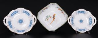 Appraisal: MZ Czechoslovakia Coalport England Chinaware Three pieces of chinaware to