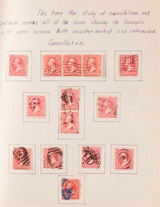 Appraisal: Specialized collection of the Two-cent Definitive stamps - ' Scott