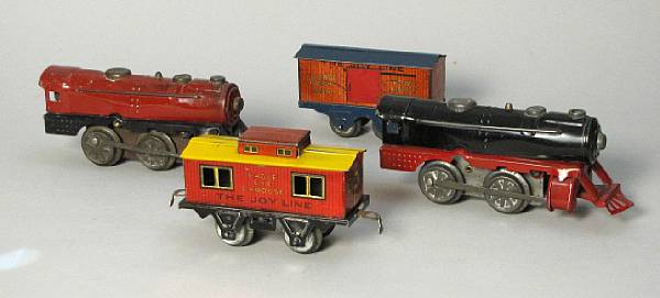 Appraisal: Joy line grouping Lot of Joy line cars including red