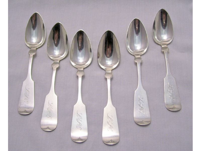 Appraisal: - Sterling Teaspoons W H Sterling by J W Grubbs