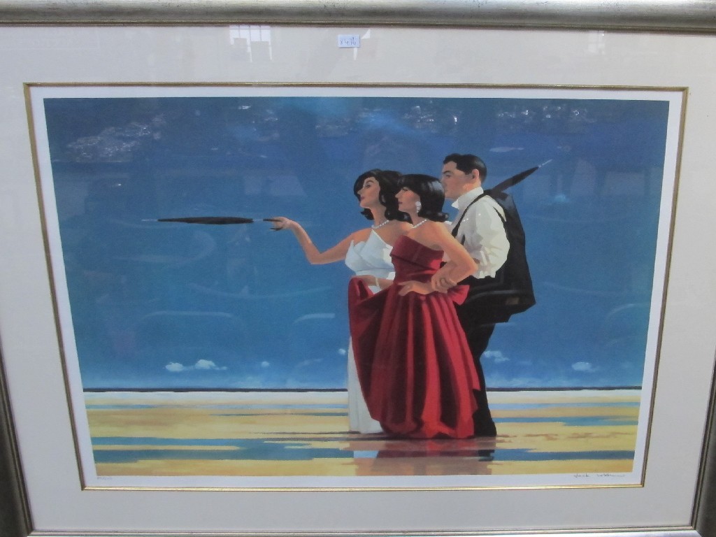 Appraisal: After JACK VETTRIANO Limited Edition reproduction signed and numbered in