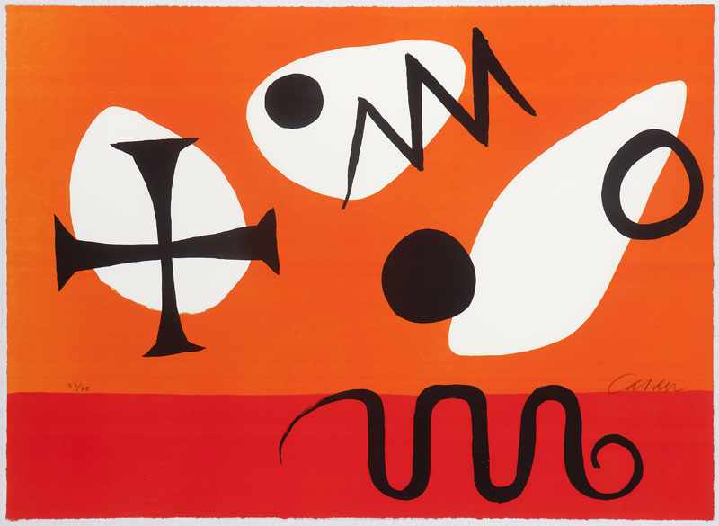 Appraisal: Alexander Calder - New York NY Jaune D'Oeuf