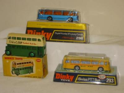 Appraisal: Double Deck Bus box AF G Duple Coach and Swiss