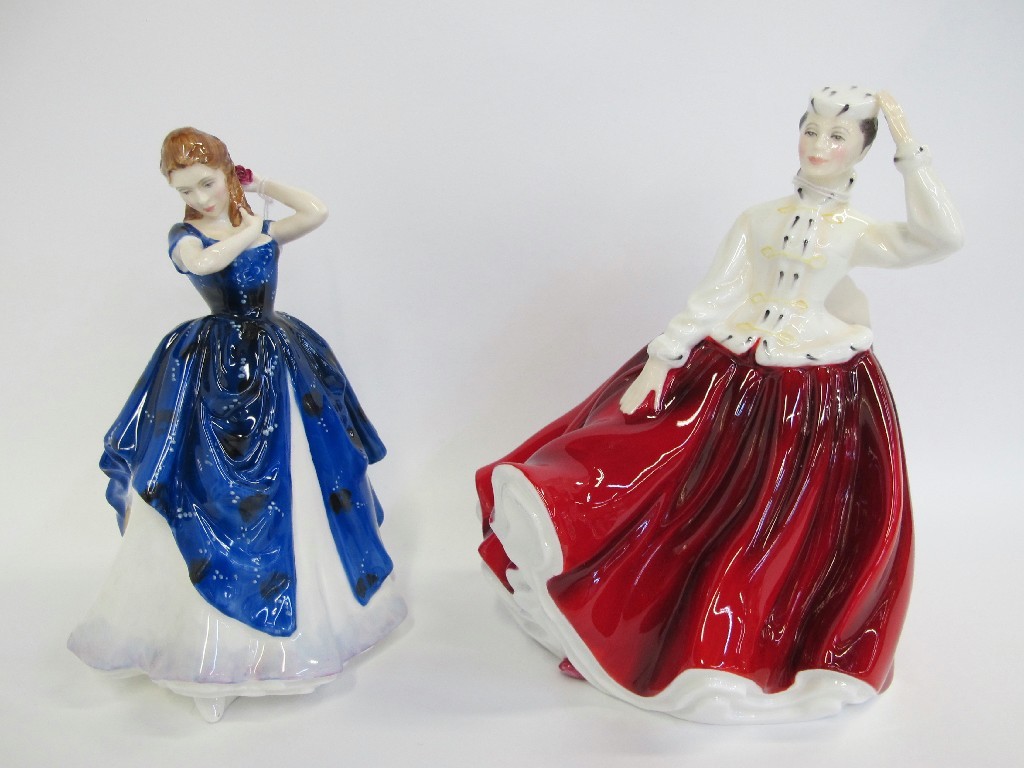 Appraisal: Two Doulton figures Laura HN and Gail HN