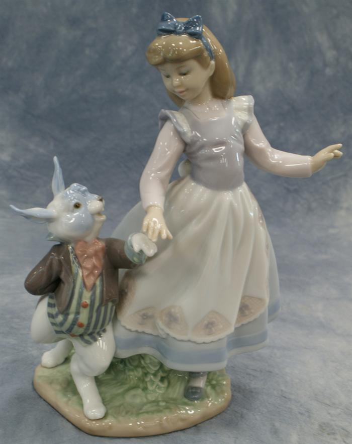 Appraisal: Lladro figurine Alice in Wonderland no damage Estimate -