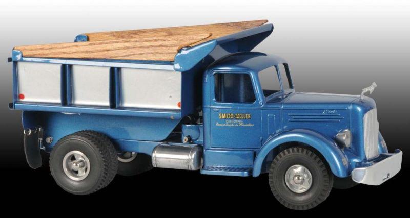 Appraisal: Pressed Steel Smith Miller Dump Truck Description Custom made for