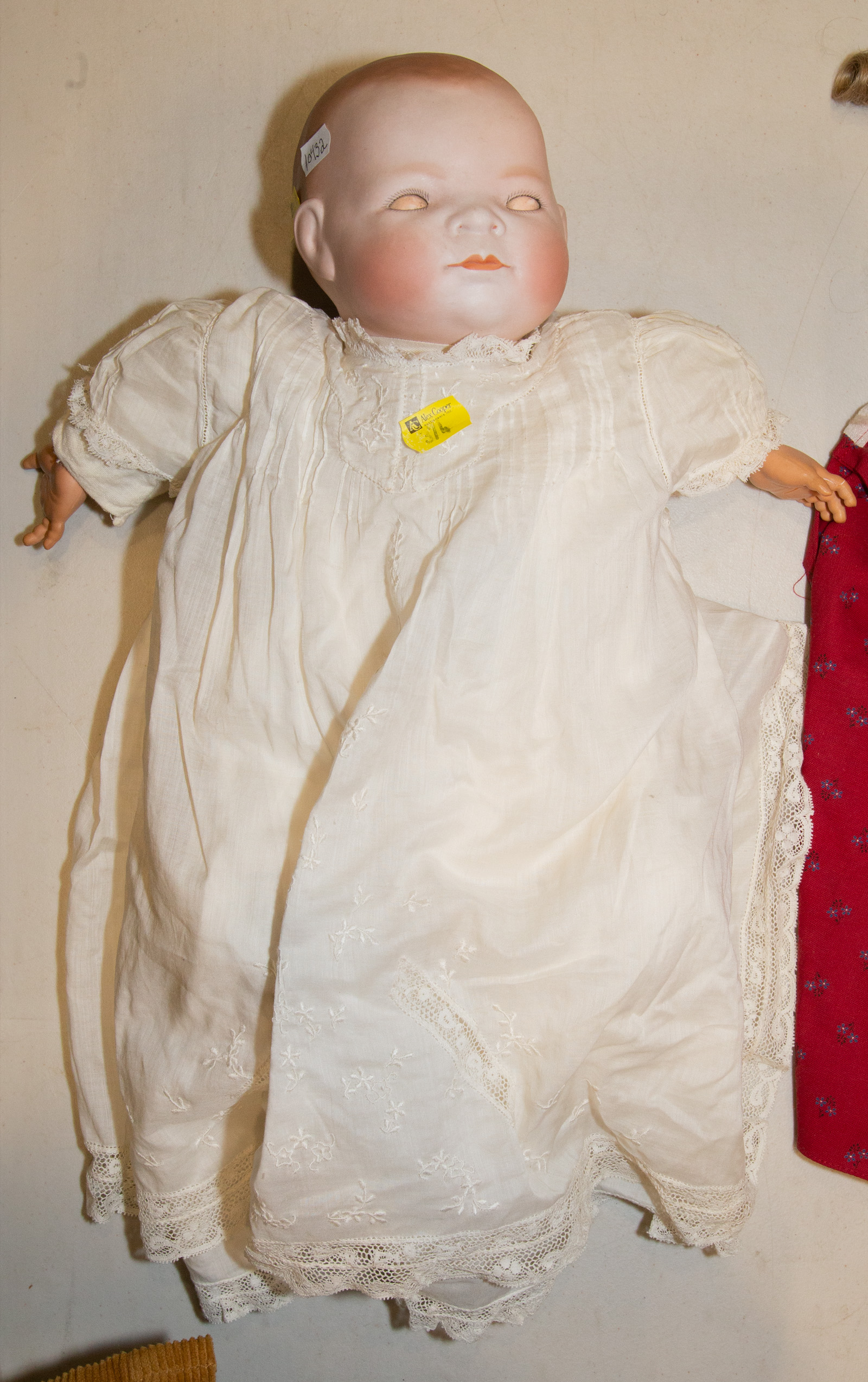 Appraisal: GRACE S PUTNAM BYE LO BISQUE DOLL Bisque sleepy eye