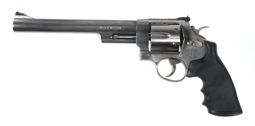 Appraisal: S W stainless model - revolver in Magnum barrel with