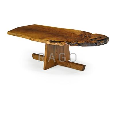 Appraisal: GEORGE NAKASHIMA - NAKASHIMA STUDIOS Fine Minguren coffee table New